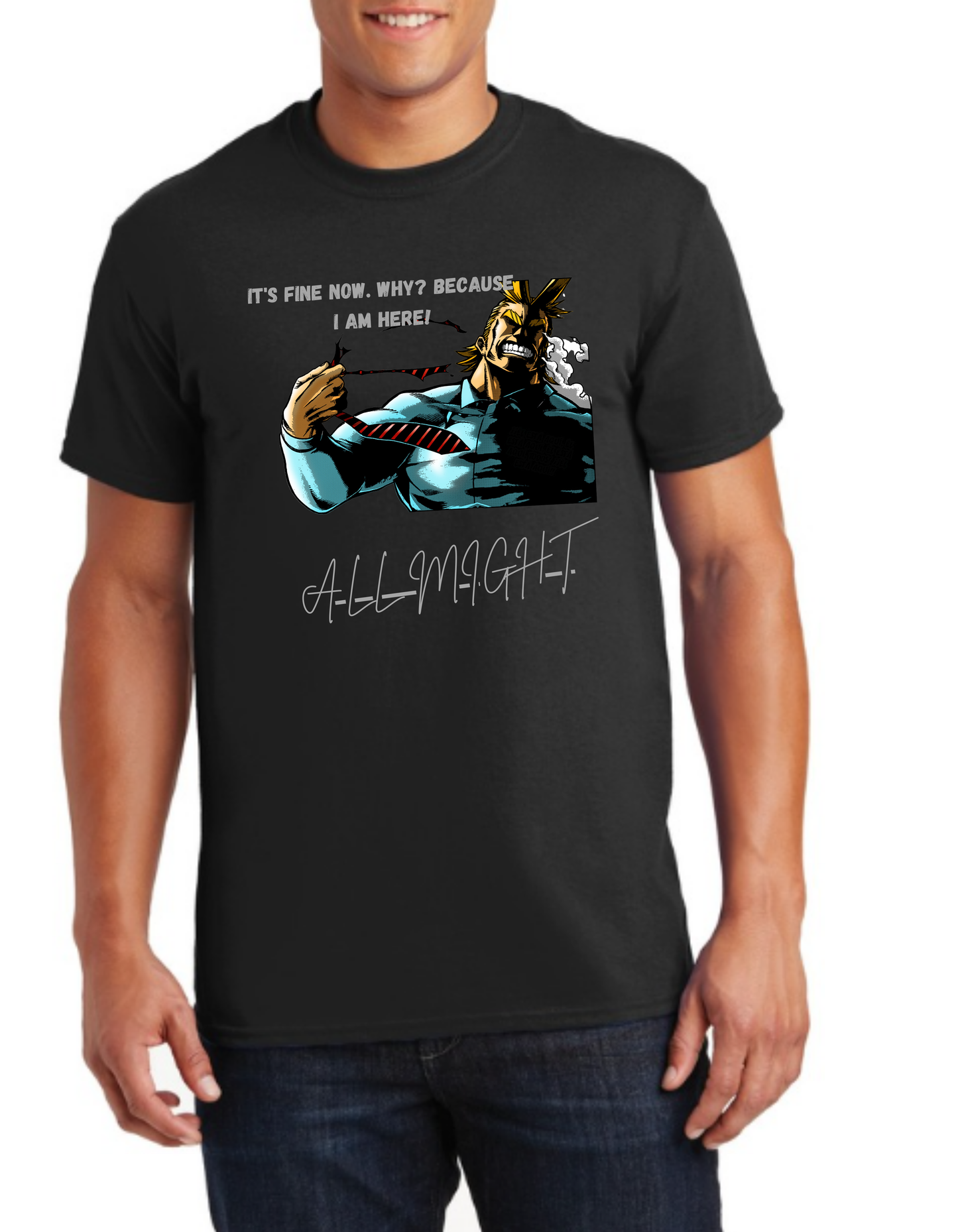 MHA All Might tshirt